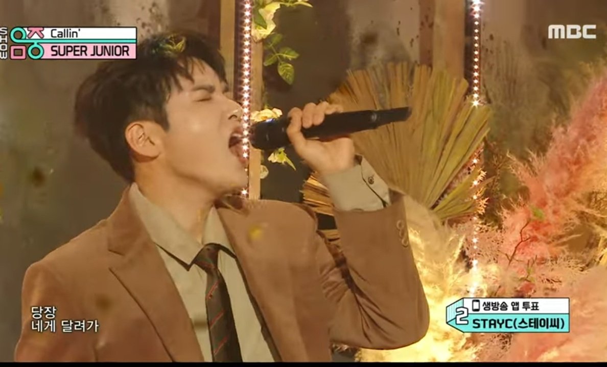 thecooolrayys's tweet photo. As expected of our Wookie. Belting his high notes perfectly 😌💙 @9ryeong9 
#Callin_SJ #callin_elfs #Callin #Superjunior @SJofficial https://t.co/794gAFPIG9