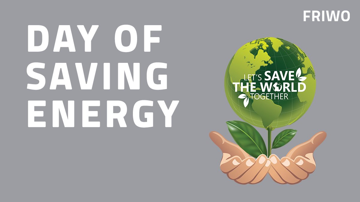 Sustainability matters! Today is Energy Saving Day 2022 

Get to know us and our values at FRIWO by visiting our website! hubs.ly/Q015m6xH0

#friwo #dayofenergysaving #energysaving #climateprotection #sustainableliving #climateneutral
