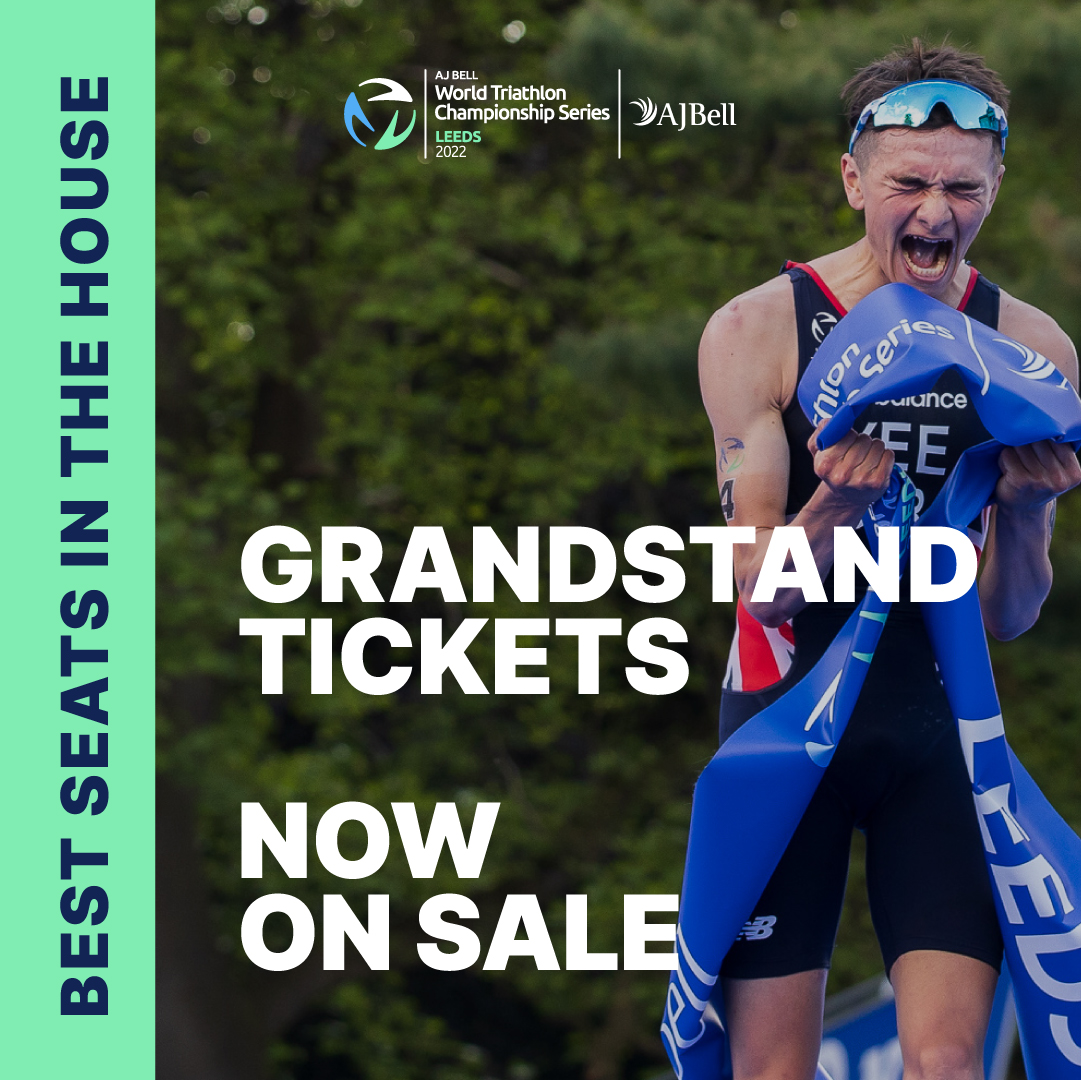 Never experienced a triathlon before? Why not see the elite's race in style from the Grandstand! If you’re going to watch, why not see every core moment from the best seats in the house. 
Buy your ticket here: loom.ly/K4kCCiM