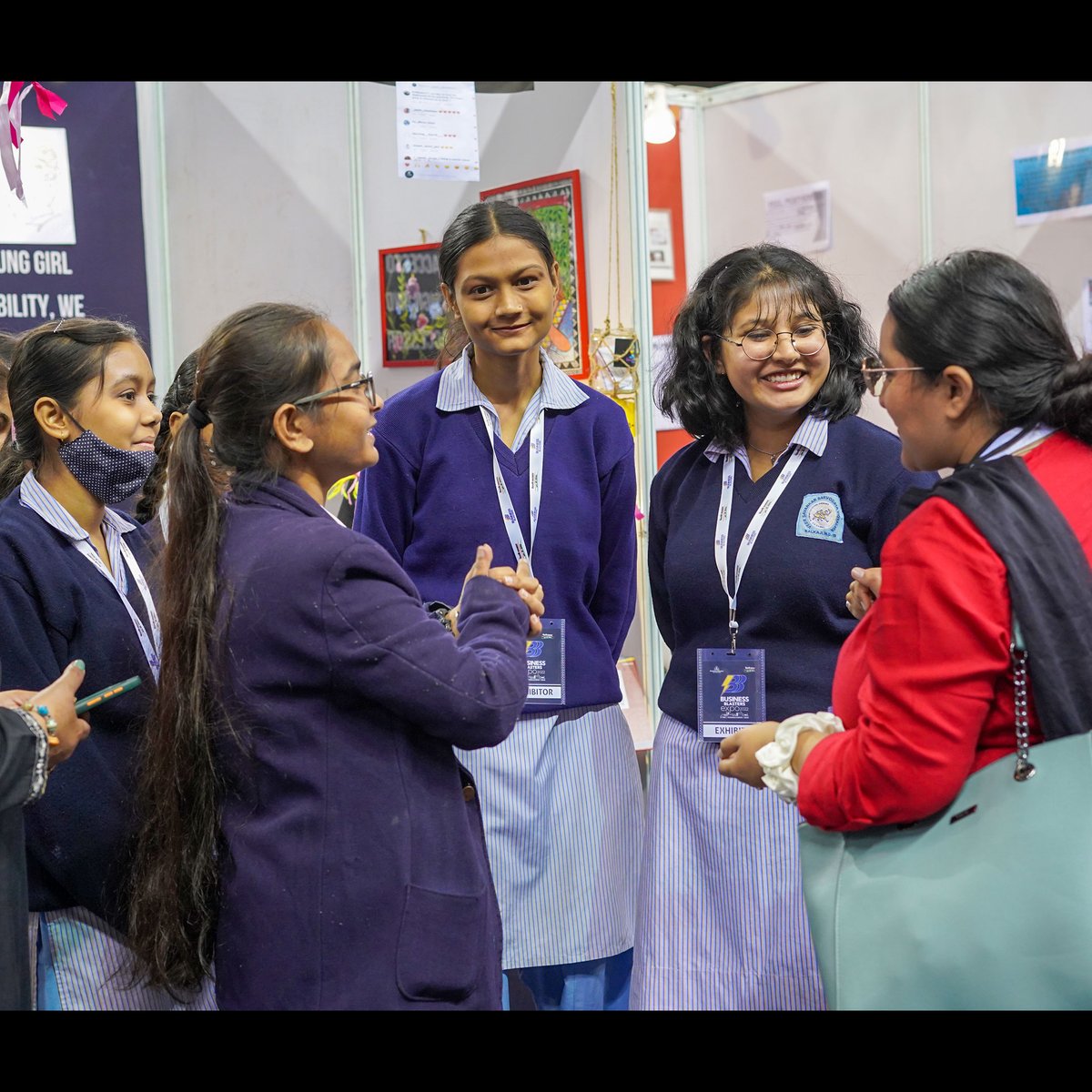 EMCCLASS's tweet photo. The highlight of this successful endeavor is how the students have taken charge &amp; explored their potential to the fullest at Business Blasters Investment Summit &amp; Expo '22.

#BBExpo #EMC #BBCoach @BB_official2021 @AamAadmiParty @msisodia @AtishiAAP @UdhyamOrg @SapnaYadav_EMC https://t.co/G2dYAgoaaB