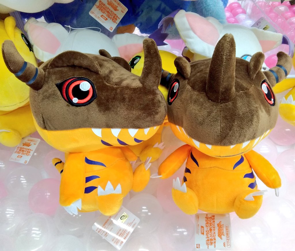 景品入荷情報】 ｢デジモンアドベンチャー でっかいぬいぐるみ