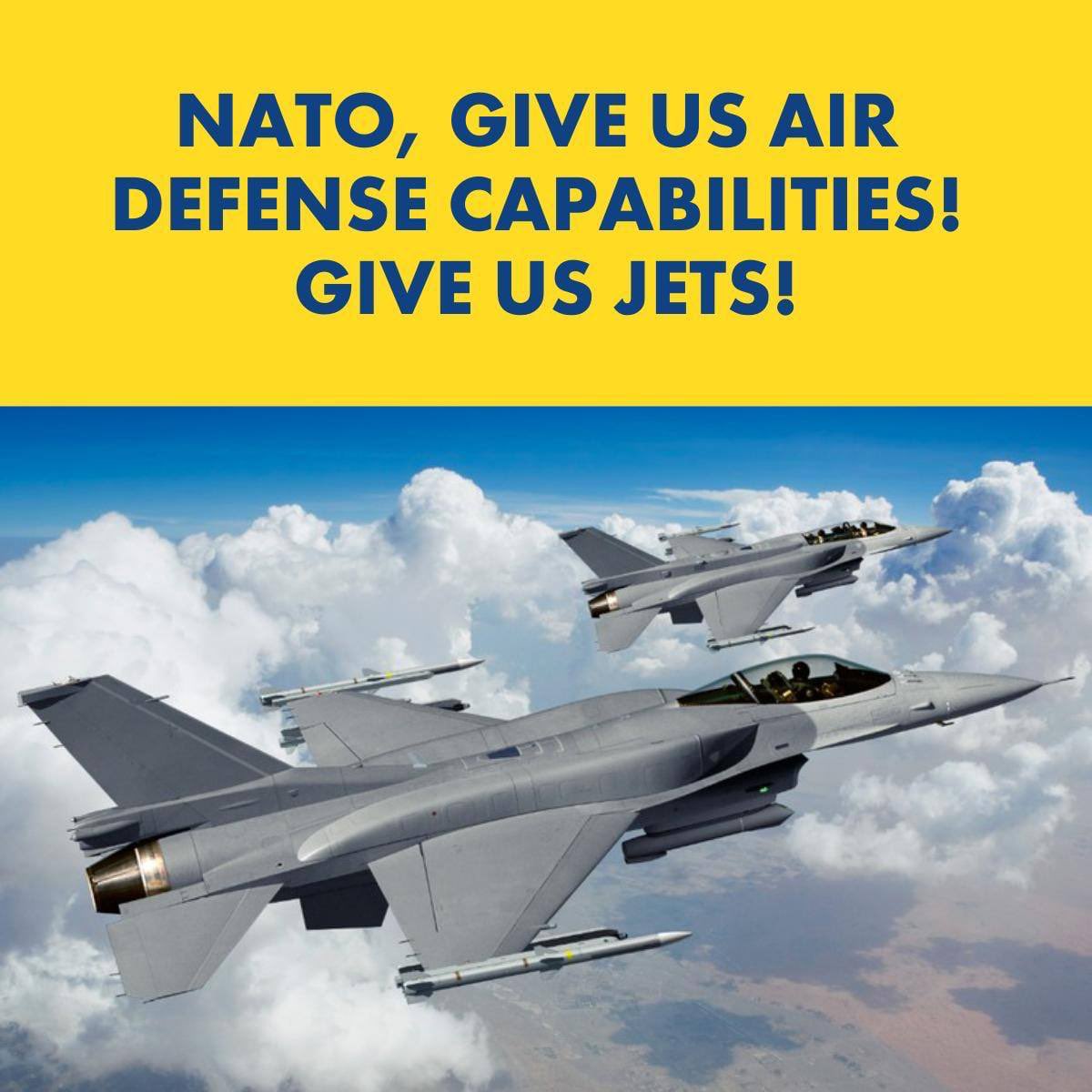lisunkin's tweet photo. @BorisJohnson Protecting Ukrainian sky with fighter jets and the missile defense will repulse Russian attacks. Stinger and Stell's don't protect from #Russian rockets #ProtectUАSky https://t.co/me8vtmUjQh
