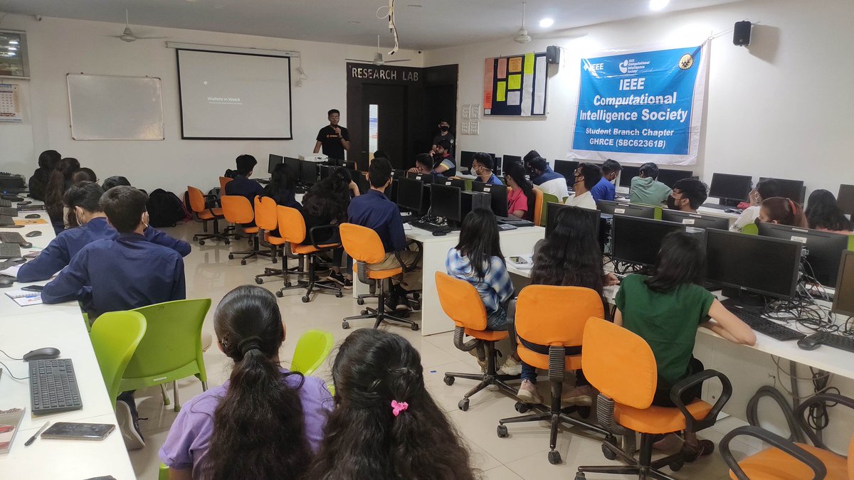 Ashish25017093's tweet photo. Really great event conducted by @ieee_cis_ghrce
🎉
#Web3atGHRCE
#IEEECISGHRCE 
#IEEE
#Covalent https://t.co/6loEAujnbd