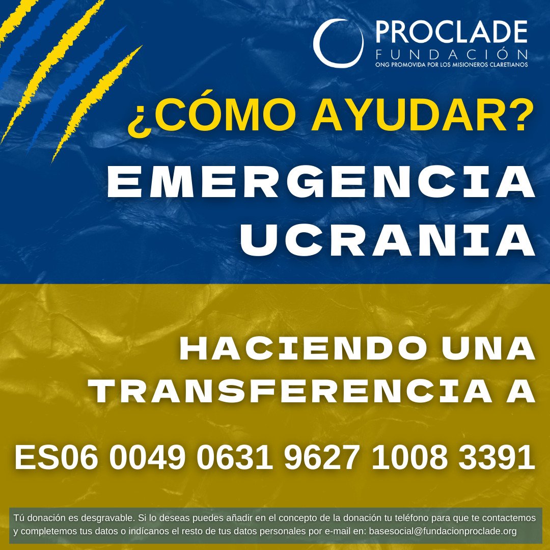 fproclade's tweet photo. Con tu ayuda seguiremos enviando a #Ucrania artículos de primera necesidad. Descubre cómo puedes ayudar. Gracias por tu solidaridad https://t.co/EaErU3Dd9W