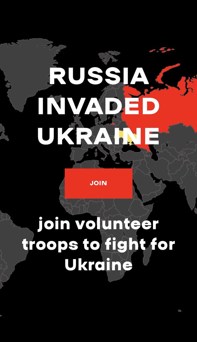 IAPonomarenko's tweet image. IMPORTANT: Very soon, website fightforua.org is going to be launched. You guys will be able get all the info you need to know about joining Ukraine’s Foreign Legion to fight Russia.
Stay tuned, soldiers.