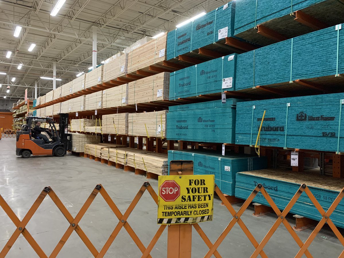 DavidSc98132391's tweet photo. A huge shout out to Willie for keeping our lumber department Grand Opening Day ready. If you need Lumber, stop in to The Home Depot in Greensburg Pa https://t.co/tP4j8C0Oyl
