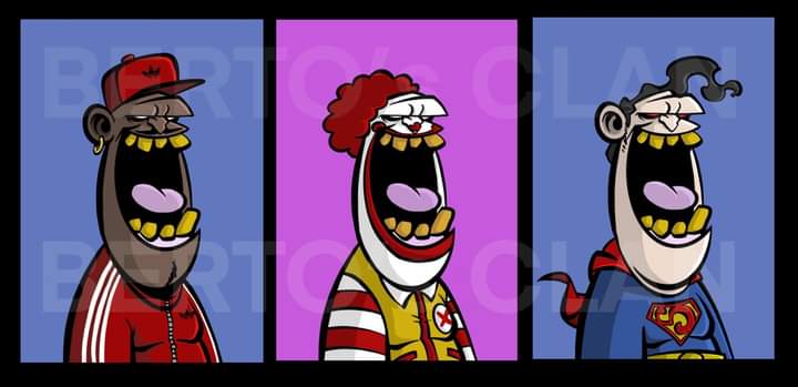 Hi Guys, Berto is here!
Check out my new NFT Collection Blockchain : Polygon
Opensea :opensea.io/bertosclan
Instagram : freelyabrigo/ 
#nft #nfts #nftartwork #nftart #nftgallery #nftcommunity #nftartist #nftcollector #eth #nftcollectibles #opensea