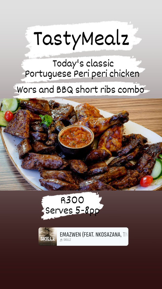 DeneoJMathibe's tweet photo. #tastyfood
#Emalahleni
#fastfood
#Localkasifood
#TastyMealz
#platters
#pleasehelpmepromotemybusiness https://t.co/TxAUiLFXrw