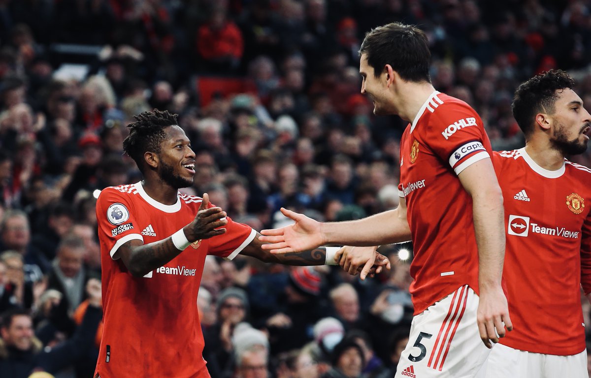 ManUtd's tweet photo. 🇧🇷 @Fred08Oficial x @HarryMaguire93 🏴󠁧󠁢󠁥󠁮󠁧󠁿 

#MUFC | #PhotoOfTheDay https://t.co/qlsty5xtE1