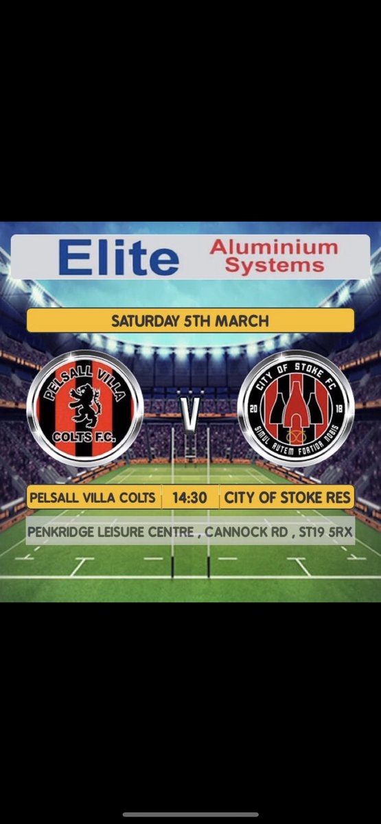 Macron cup 🏆 action today as we welcome <a href="/cityofstokefc/">C i t y O f S t o k e F C</a> reserves 🔴⚫️