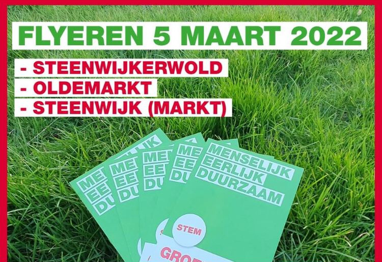 Gaan we je vandaag zien in #Steenwijk, #Steenwijkerwold of #Oldemarkt? Of wil jij meteen ons #GroenLinks verkiezingsprogramma lezen: steenwijkerland.groenlinks.nl/verkiezingen20…