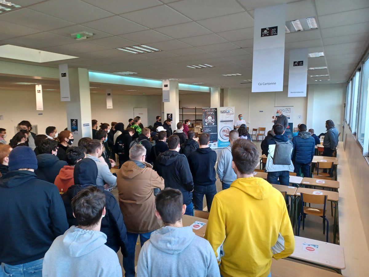 cyrilrabat51's tweet image. Remise des prix du #HackSecuReims