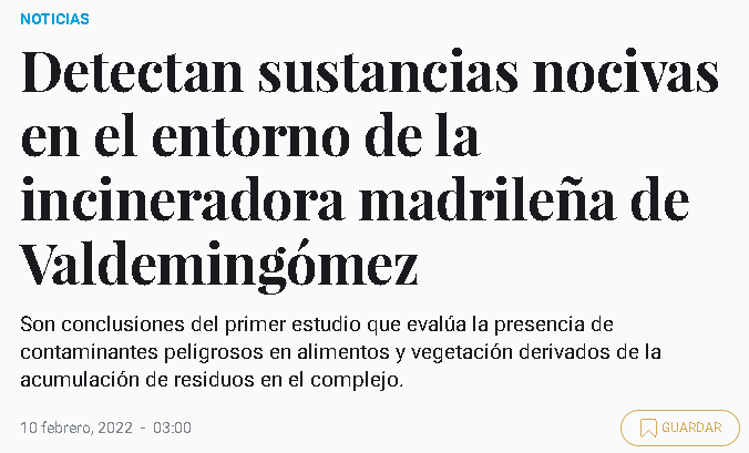Dani_AyusoVk's tweet photo. La incineradora de Valdemingómez lleva 638 días (1 año y 9 meses) funcionando sin contrato.

Y sin estrategia de residuos ni plan de cierre. https://t.co/updFtKimB4
