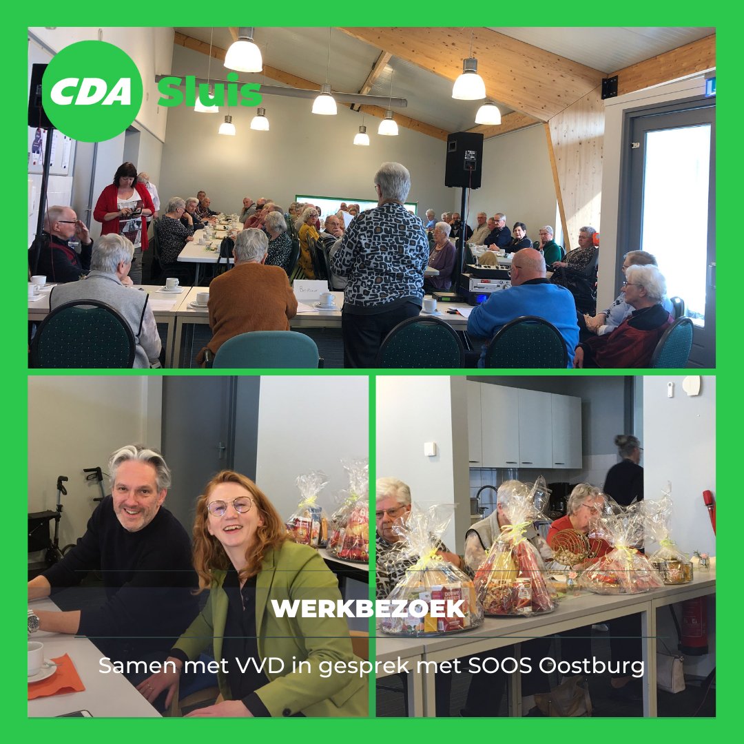 PvdVijver's tweet photo. 𝗪𝗲𝗿𝗸𝗯𝗲𝘇𝗼𝗲𝗸

Deze week was ik, samen met Raoul du Fossé van de VVD, uitgenodigd bij de ouderen SOOS van Oostburg. Daar hebben we uitleg gegeven over Vitaal West Zeeuws-Vlaanderen. Aansluitend nog een rondje meegedaan met de Bingo.

#CDASluis  #gr22 #inwonerscentraal https://t.co/ChytqDcSho