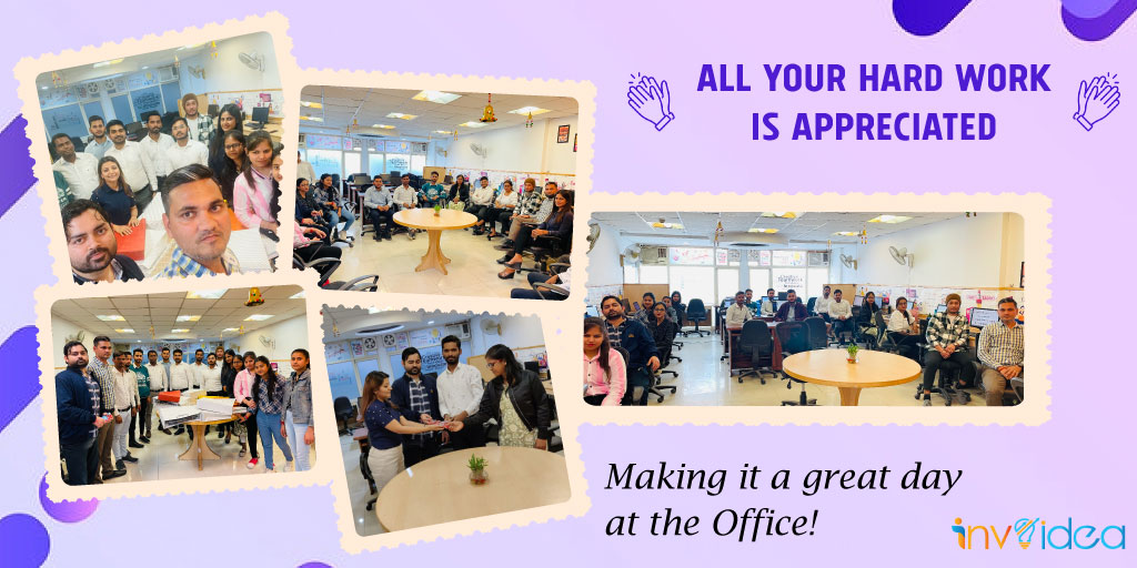 InvoideaTech's tweet photo. We are so thankful for all of our hard working employees. Your devotion, hard work, and affection are a big part of what makes Invoidea such a wonderful place!
#Invoidea #InvoideaTechnologies #Invoideateam #Team #employeeappreciationday #employeeengagement #employeemotivation https://t.co/oBnyyXOMt9