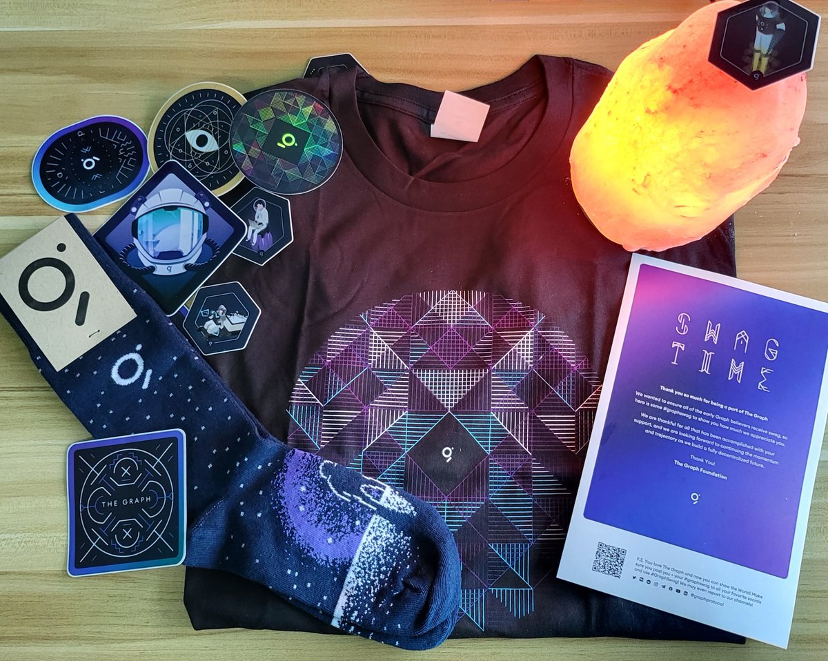 defipaca's tweet photo. Thank you @graphprotocol for the #graphswag!
Yes thats a #graphtronaut on the moon π https://t.co/r9ASxrec9C
