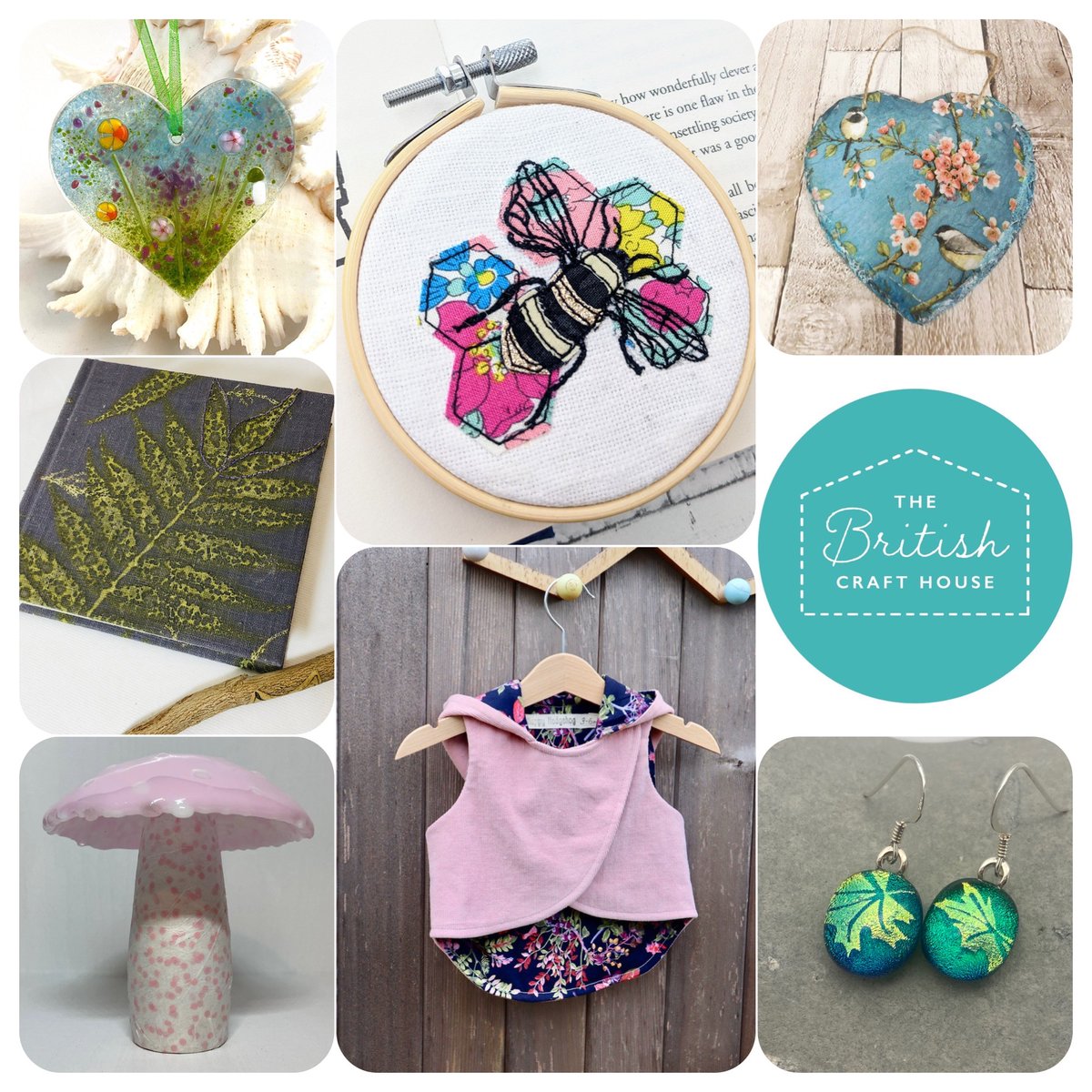 It’s spring challenge day at <a href="/BritishCrafting/">BritishCraftHouse</a> - here’s my selection of gorgeous spring themed gifts….. Perfect for Mother’s Day.
Makers:
<a href="/motleyscollect/">Motleys Collection</a> 
<a href="/BumblebeeGlass/">Bumblebee Glass</a> 
<a href="/ditsyglass/">ditsyglass</a> 
<a href="/CornerLaneDesig/">CornerLaneDesigns</a> 
<a href="/hedgehog_happy/">Happy Hedgehog Designs</a> 
@InspiredTextil1 
<a href="/SparkletasticG/">Sparkletastic glass</a> 

#spring #giftideas #tbch