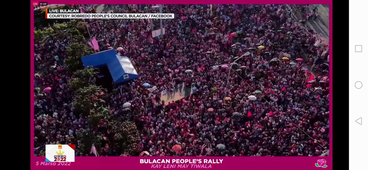 SakalamSarah's tweet photo. Crowd as of 5pm
#BulacanIsPink https://t.co/SFEHfirJsv