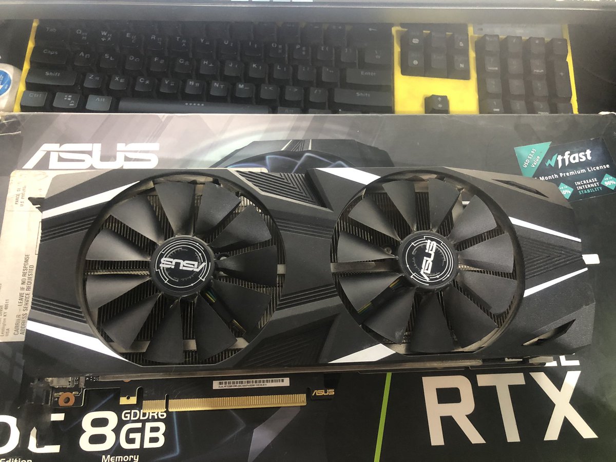 PakStore5's tweet photo. Salam
Asus RTX 2080 
With box 10/9.5

Asus vg259 280hz monitor 
With box
Condition 10/9.5

Available for Sale 
Dm for prices https://t.co/khnVT0IHld