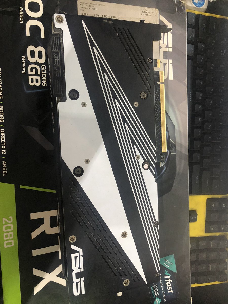PakStore5's tweet photo. Salam
Asus RTX 2080 
With box 10/9.5

Asus vg259 280hz monitor 
With box
Condition 10/9.5

Available for Sale 
Dm for prices https://t.co/khnVT0IHld