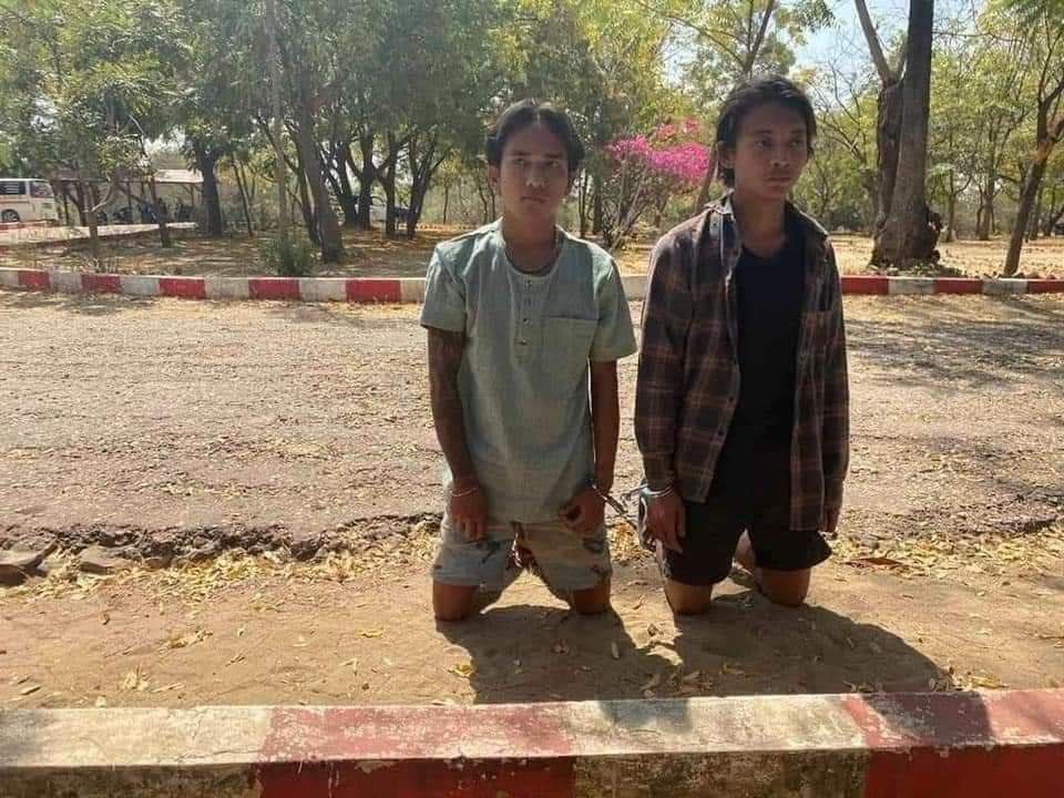 ForMyanmar21's tweet photo. 4 students from Pakokku technological university and 1 resident were abducted by SAC terrorists in Pakokku town yesterday. Their current location remains unknown.  #2022Mar5Coup #HelpMyanmarIDPs #WhatsHappeningInMyanmar https://t.co/wyEiFHOPdK