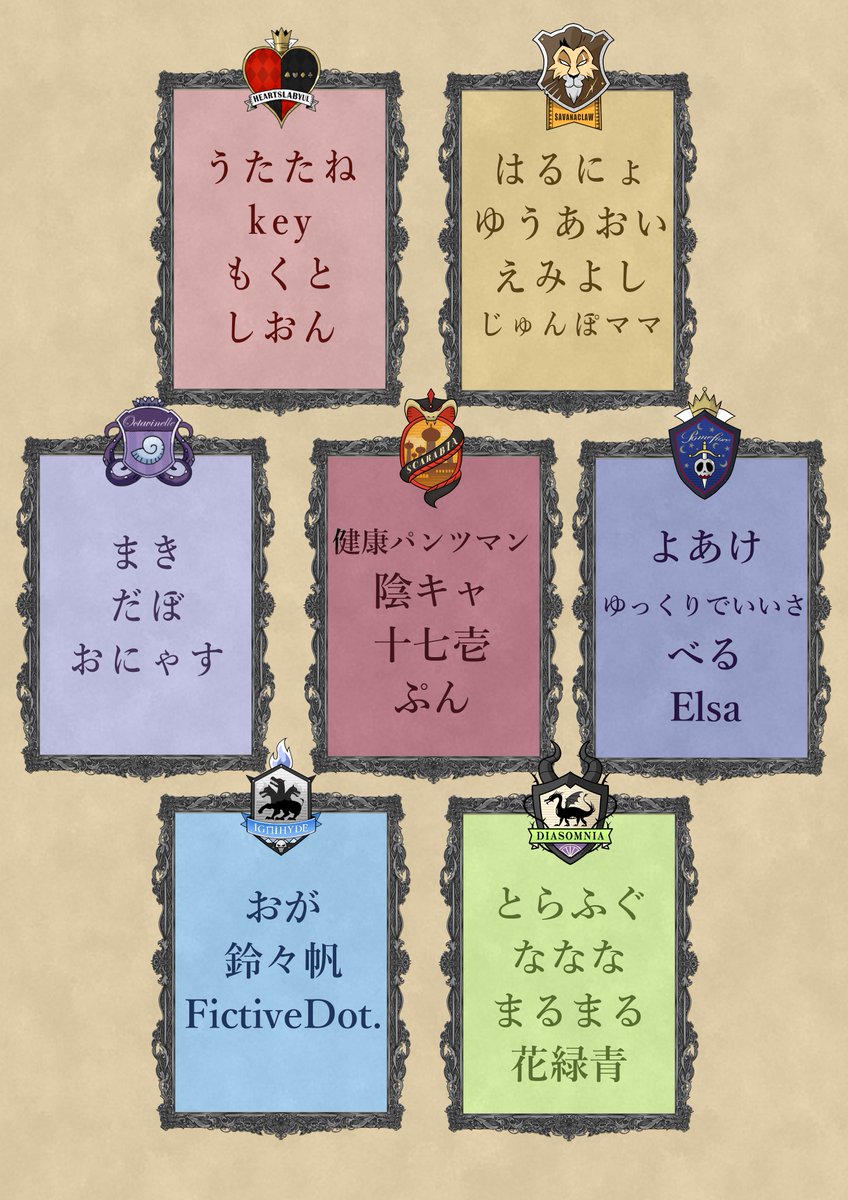 #ツイステッドおもちランド
闇の鏡タ～イム!汝の魂の形は以下の通りです。 