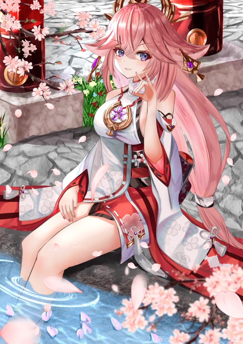八重神子
#原神 #GenshinImapct 