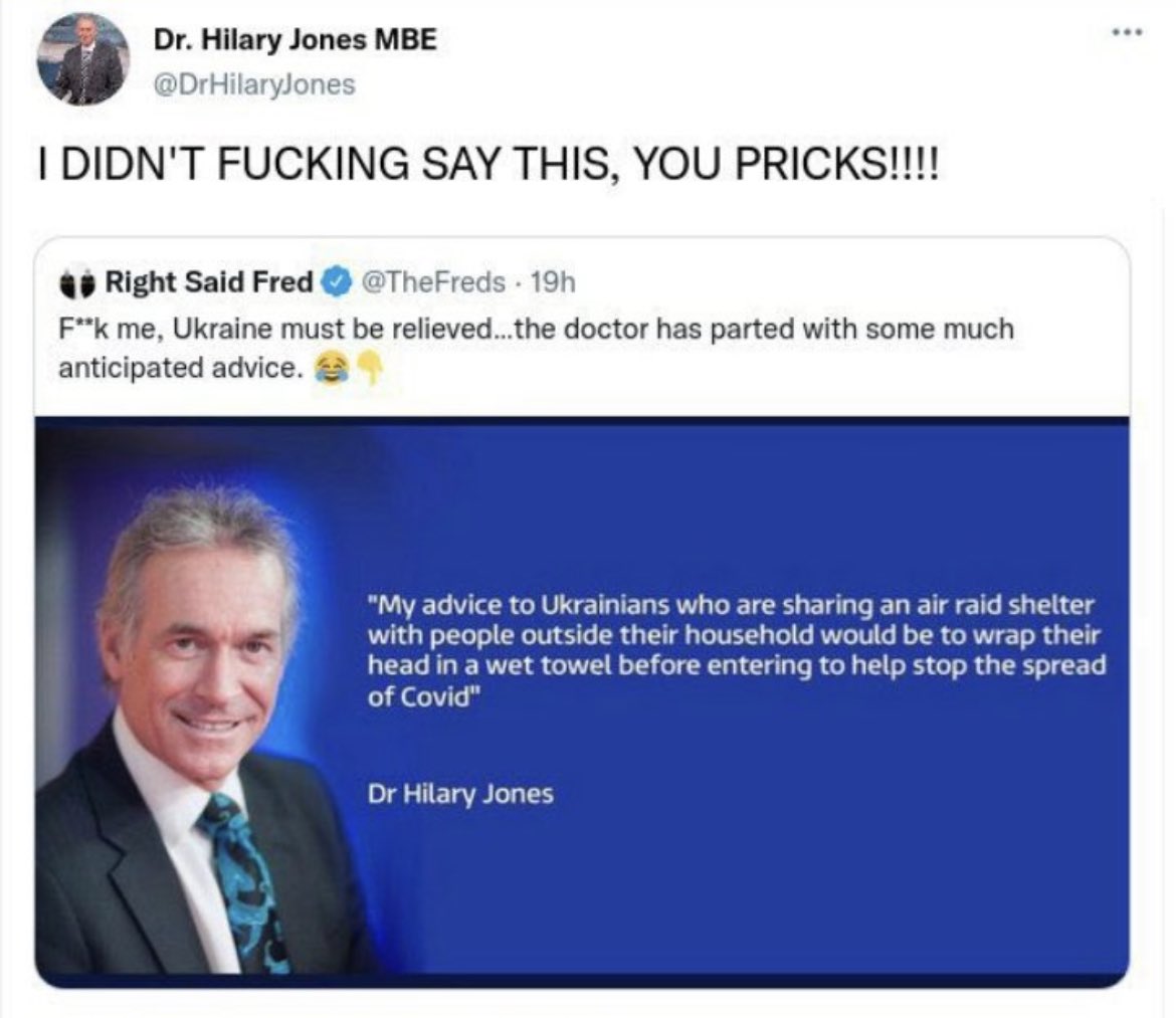 Right Said Fred tweet media