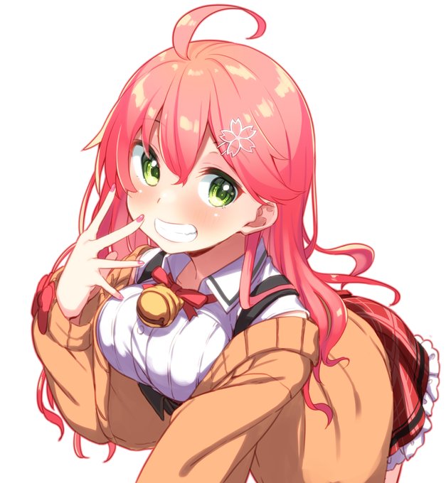 新しい髪形可愛かったよみこち!お誕生日おめでとーーー!!!
#さくらみこ生誕祭  #miko_Art 