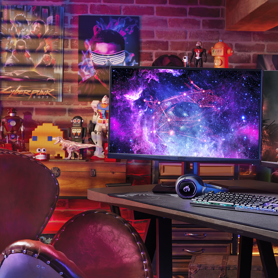 MSI__UK's tweet photo. Weekend gaming vibe!🤩 If you are going to game from dawn till dusk, what is the "must have" in your gaming room?
#GH50 #GK50LP #GM41W #SUPRIM https://t.co/eUMkFjHt1R