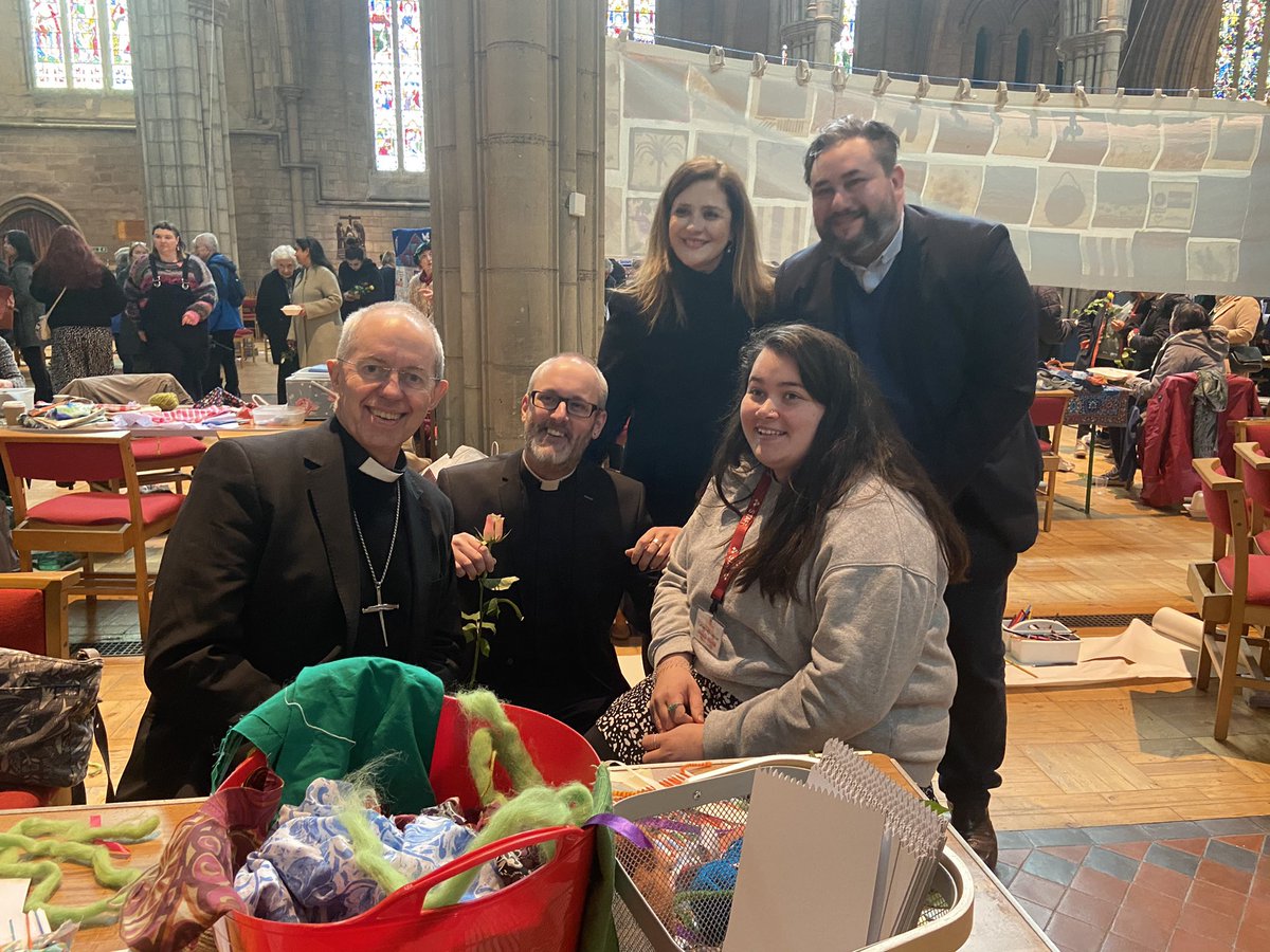 Archbishop of Canterbury (@officeofabc) on Twitter photo A vision of what humanity can be at All Saints Hove, where women from different backgrounds, religions and perspectives come together as neighbours to support and love one another. Hugely impressed by <a href="/networkhove/">Network of International Women for Brighton & Hove</a> and the refugee women they work with. A vision of what humanity can be at All Saints Hove, where women from different backgrounds, religions and perspectives come together as neighbours to support and love one another. Hugely impressed by <a href="/networkhove/">Network of International Women for Brighton & Hove</a> and the refugee women they work with.