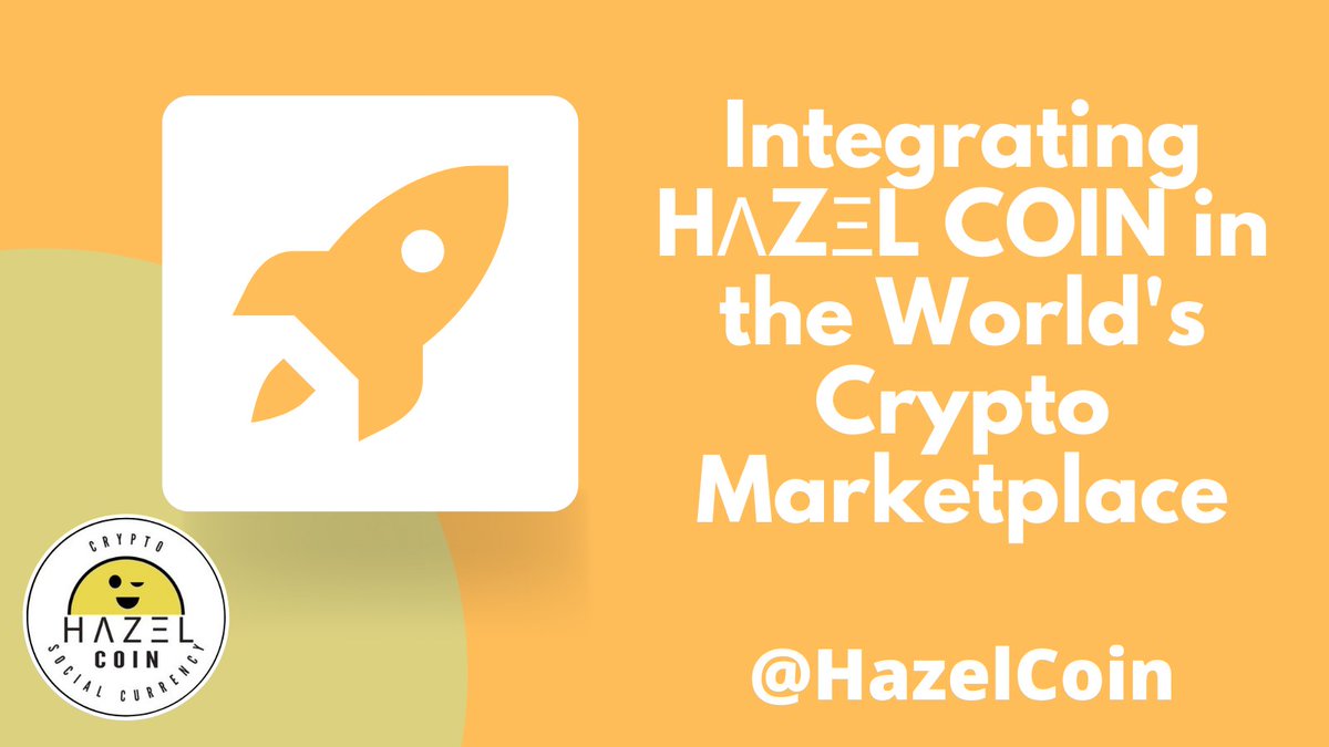 HazelCoins's tweet photo. Integrating HΛZΞL COIN in the World's Crypto Marketplace!
#cryptocurrency #crypto #crytponews #nft #nftart #nftartist #hazelcoin #hazeluv
More info: https://t.co/8rLudEWMjh https://t.co/WG8ZASSjPW