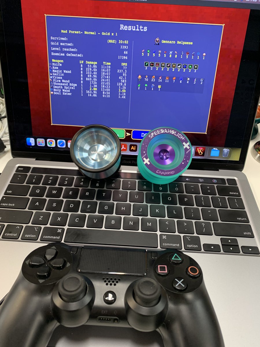 simpsonlalala's tweet photo. Finally!!! 30:02!!! 🧛🏻‍♀️🧛🏻‍♀️🧛🏻‍♀️

#VampireSurvivors
#c3yoyodesign
#c3progressiver
#c3speedaholicxx
#ヨーヨー https://t.co/uiIJHLstwh