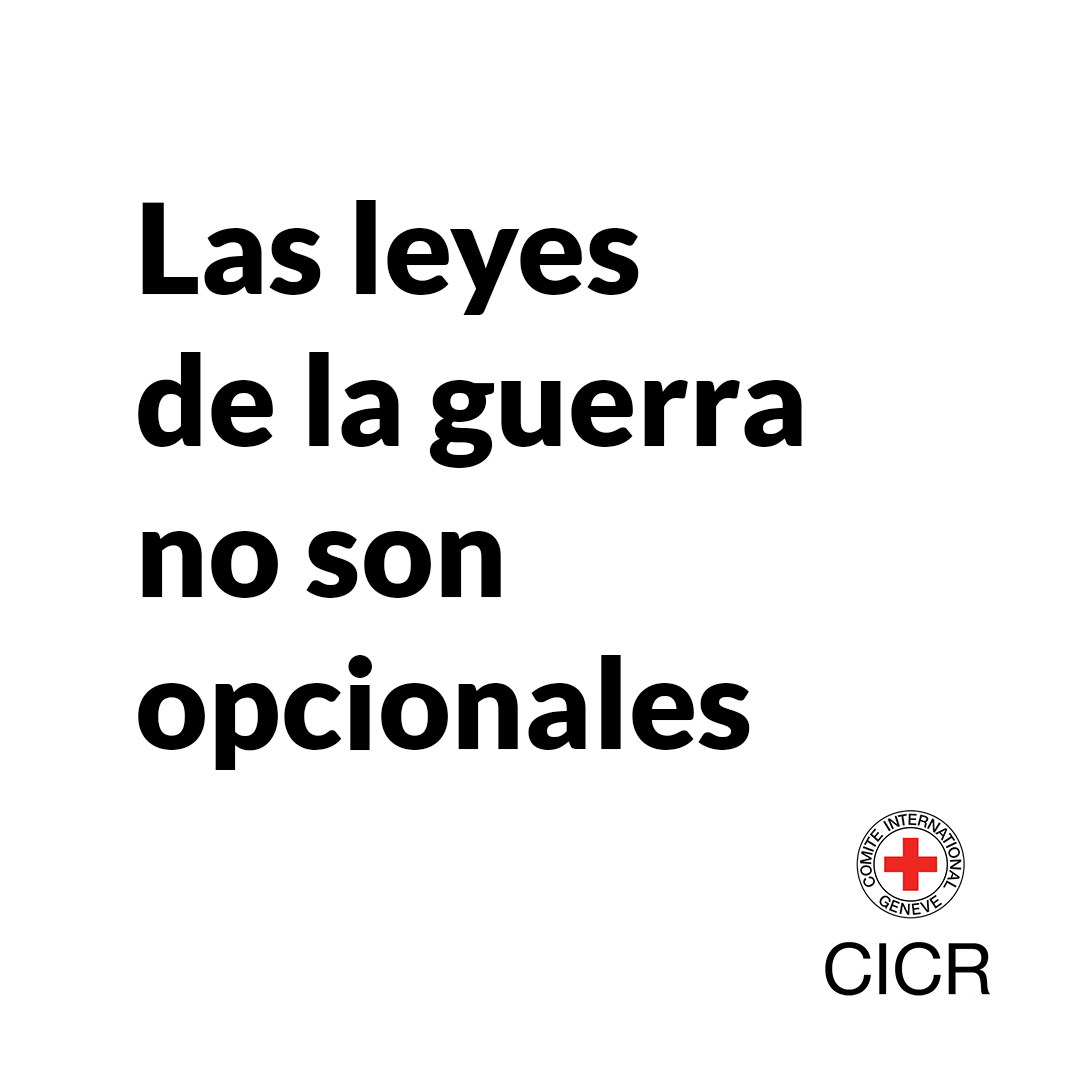 CICR_es's tweet photo. Los Convenios de Ginebra preservan nuestra #Humanidad. https://t.co/0ALVJzaTPV