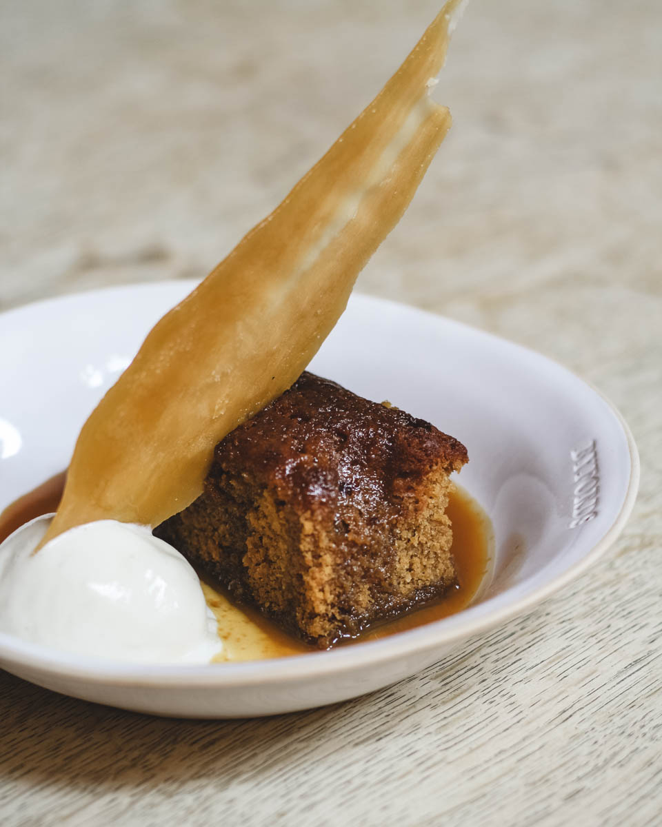 Who doesn't love a sticky toffee pudding? 

The new sticky toffee and banana pudding is one not to be missed! 
served with warm butterscotch sauce &amp; vanilla gelato.

Book now: byfords.org.uk/cafe/dinner