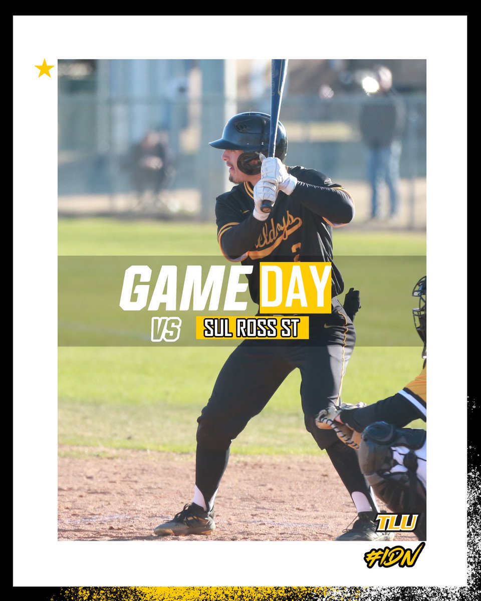 tluathletics's tweet photo. Beautiful day for baseball &amp; a series sweep ⚾️ 🧹 

🆚: Sul Ross State
⏰: 1 PM
📍: Alpine, Texas
🏟: Kokernot Field
💻: https://t.co/flziSt7wQm
📊: https://t.co/javUankuQc

#IDN | #TLUBaseball https://t.co/TSFZqvZ0o8