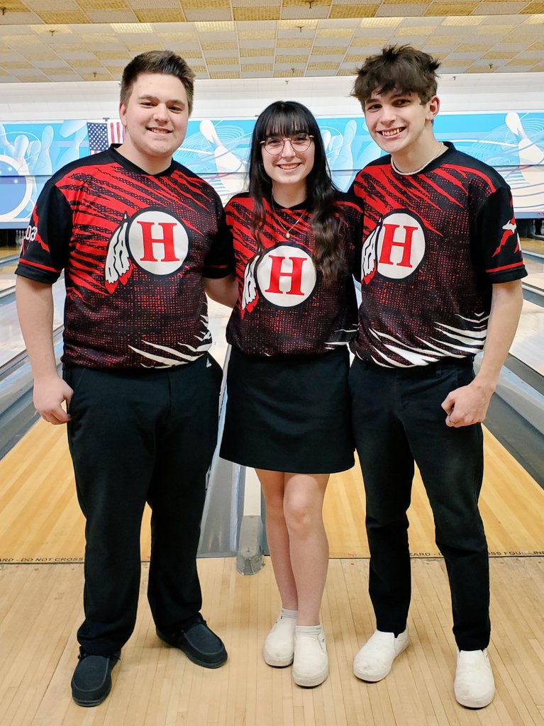 NBHuronChiefs's tweet photo. Good luck today to our 3 individuals who will be bowling for their chance to become State Champion. #LetsGoChief https://t.co/7rODiymNnt