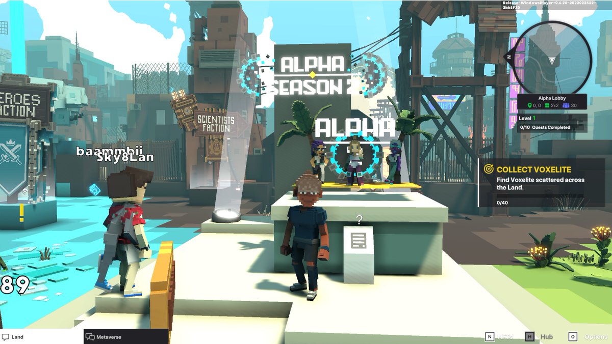hyrumbaxter's tweet photo. @TheSandboxGame I just participated in the daily #SandboxAlphaS2Contest for a chance to earn up to 1,000 $SAND! Day 1 - Selfie with the S2 Alpha Pass. Check out my screenshot below! 👇 #SandboxAlphaS2 https://t.co/jHfnWLsZVD