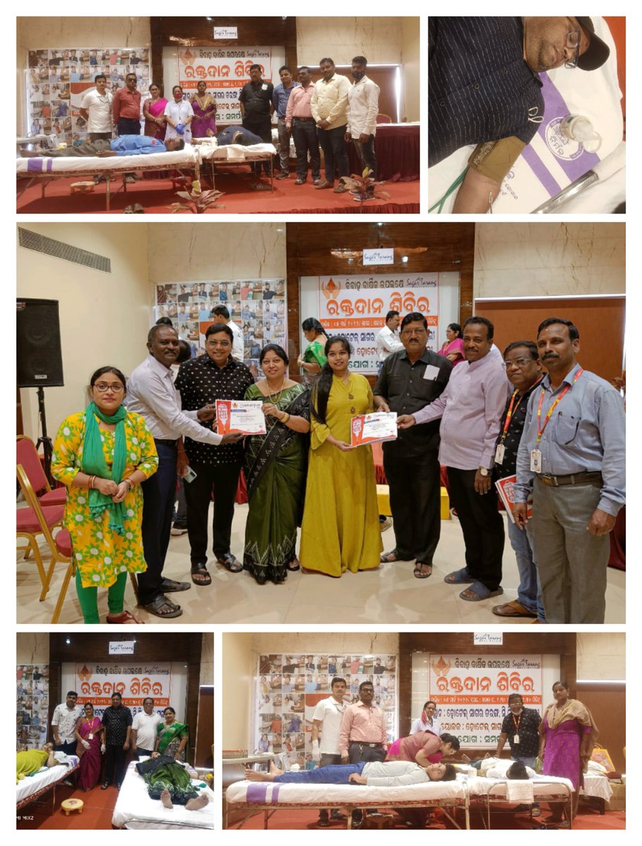 SAMARPANPURI's tweet photo. 35 units of healthy blood collected from nooks and corners of raw populi,in the Hotel Sagar Tarang,Puri  on a sublime Saturday on the occasion of Bibhudutta &amp; Manashi Subudhi Anniversary .
@soumyapatrapuri
@SandArtistManas
@Puri_Official 
@samarth_verma @drvishal_ips @tapralisha https://t.co/RAo123owKs