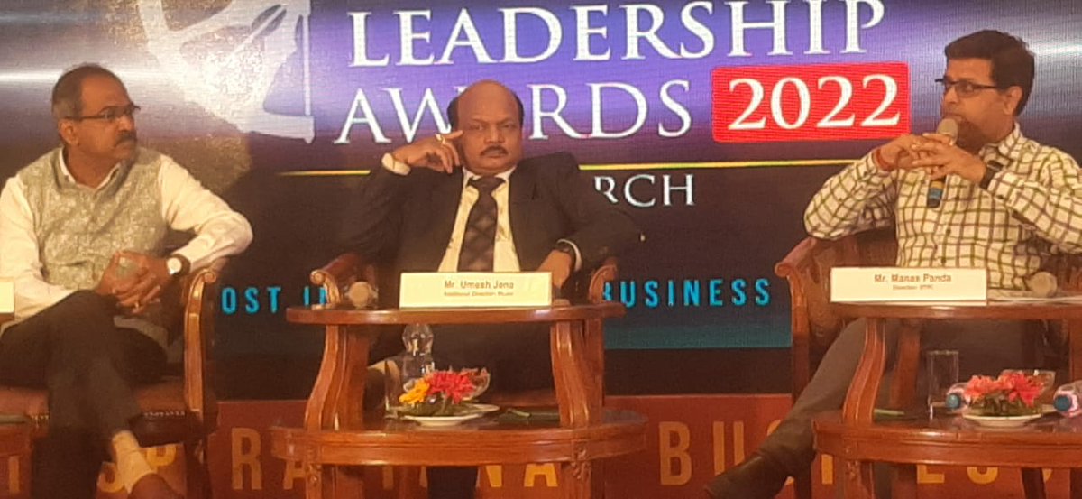 stpibbsr's tweet photo. Director @stpibbsr enlightened on the journey of @stpiindia in the evolution of #Bhubaneswar as an #ITCity & the recent initiatives in building a vibrant #Startup & #Innovation ecosystem while speaking in the #StateBusinessLeadershipAward2022 organized by #InterviewTimes. https://t.co/VgH98LxFn9