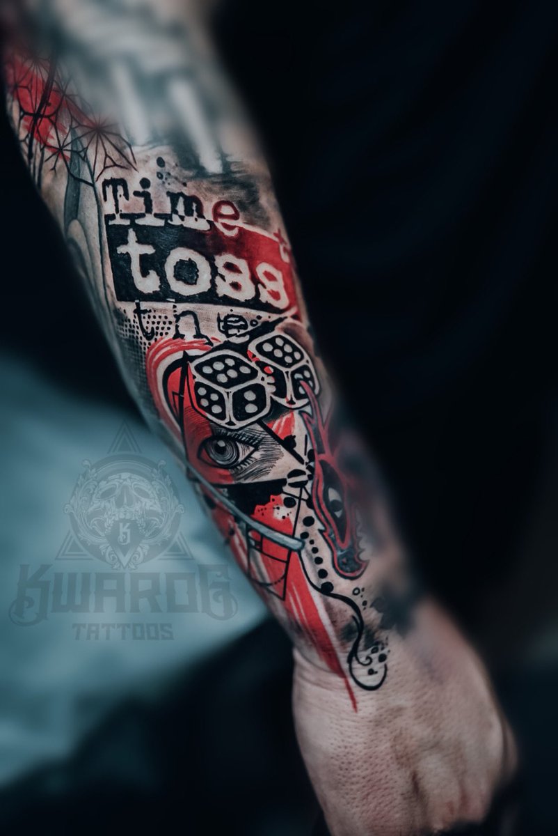 kwarogtattoos's tweet photo. #trashoolkatattoo #tattooart https://t.co/O1VvEMBKrf