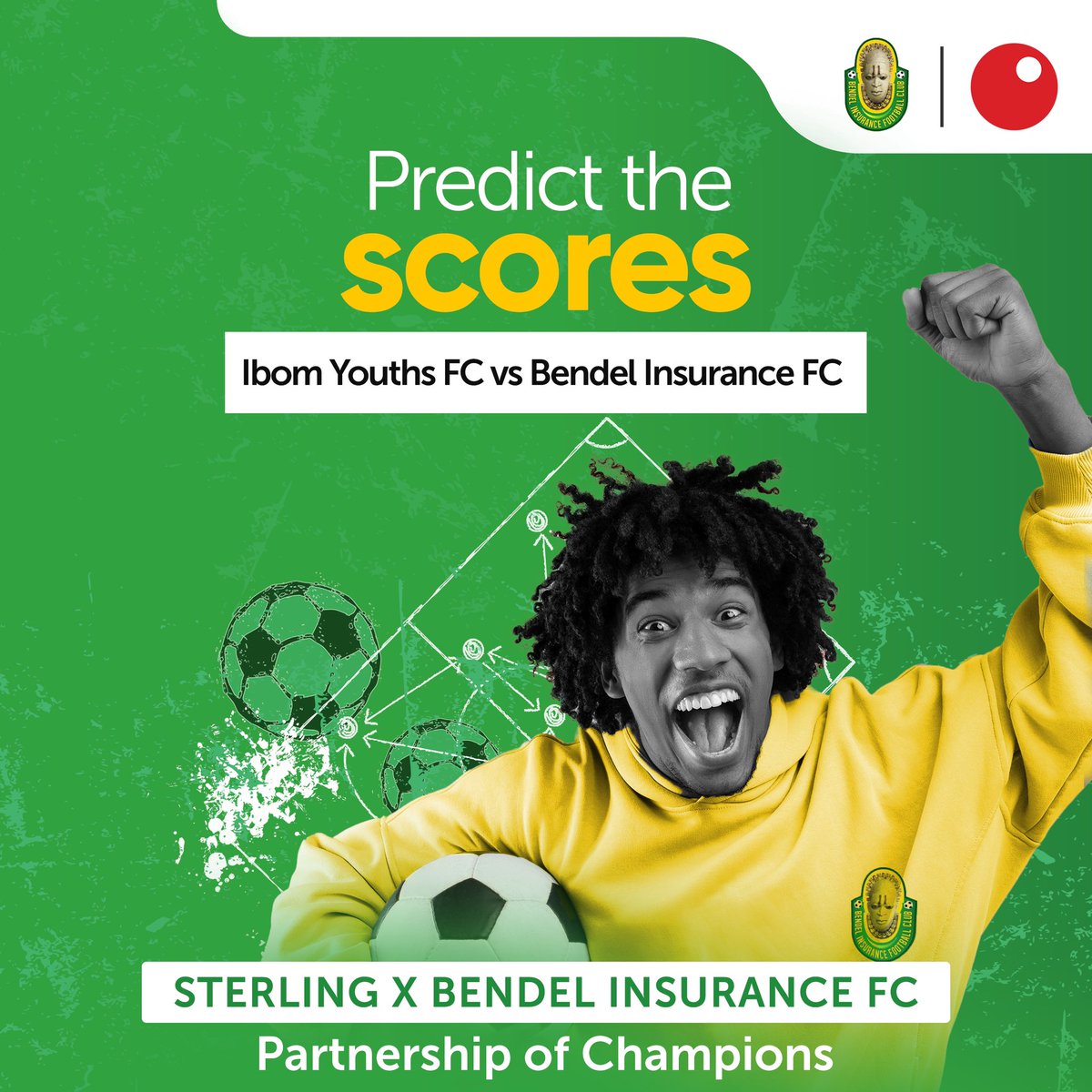 Can you predict what the scores of today’s match will be?

Visit Samuel Ogbemudia stadium by 6pm to watch the match for free.

#BendelInsuranceFC #Football #Sports #Sterling