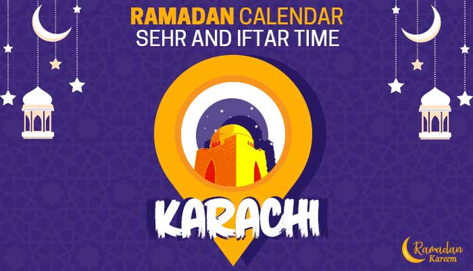 Karachi Ramadan Timings Calendar 2022 Sehri & Iftar