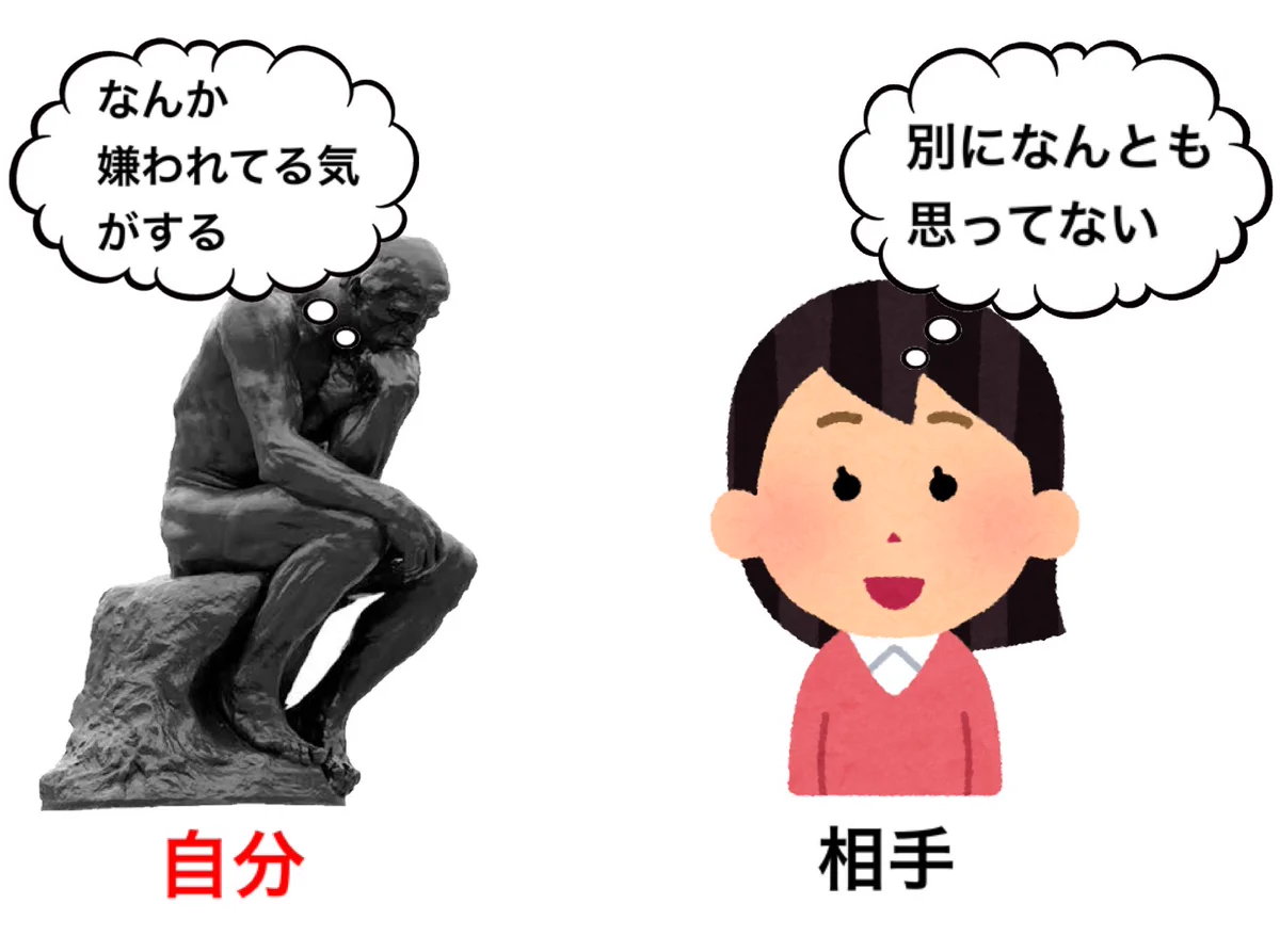 これを見て共感を覚える人は多そう･･･！考えすぎてしまう人のあるある！