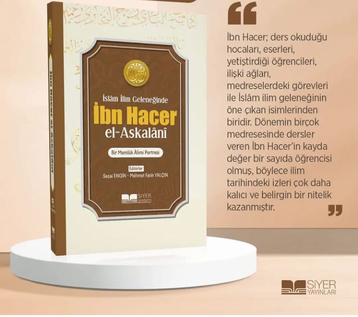 SezaiEngin's tweet photo. Çıktı! Editörlüğünü @fmyalcin ile birlikte yürüttüğümüz, Memlük ve ulema çalışmalarına mütevazi bir katkı olan İbn Hacer çalışmamız yayımlandı. Emeği geçen herkese teşekkürler. İlim dünyasına hayırlı olsun! https://t.co/dgier6LgxG