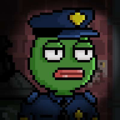 E4H5AA68DD's tweet photo. If you see the POLICE FROG🐸 🚔 warn your Mutha Froggers😎 in the GHETTO hood! 😬😬

#SneakPeek #SaturdayMorning #idgafrog #nftart https://t.co/WgxBsH1jzh