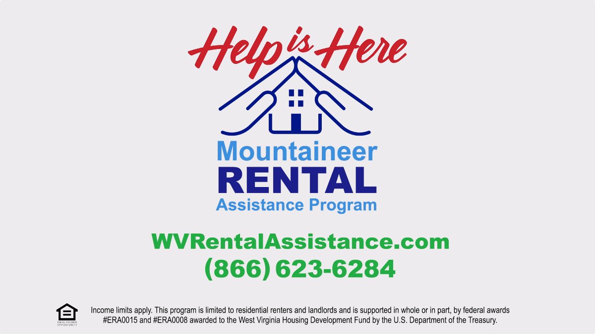 HEADS UP WEST VIRGINIA RENTERS 🚨 

The Mountaineer Rental Assistance Program provides tax-free financial assistance if you've lost your job, had your income reduced, or suffered financial hardship because of the COVID-19 pandemic.

Info here👇
bit.ly/3sy7HRi