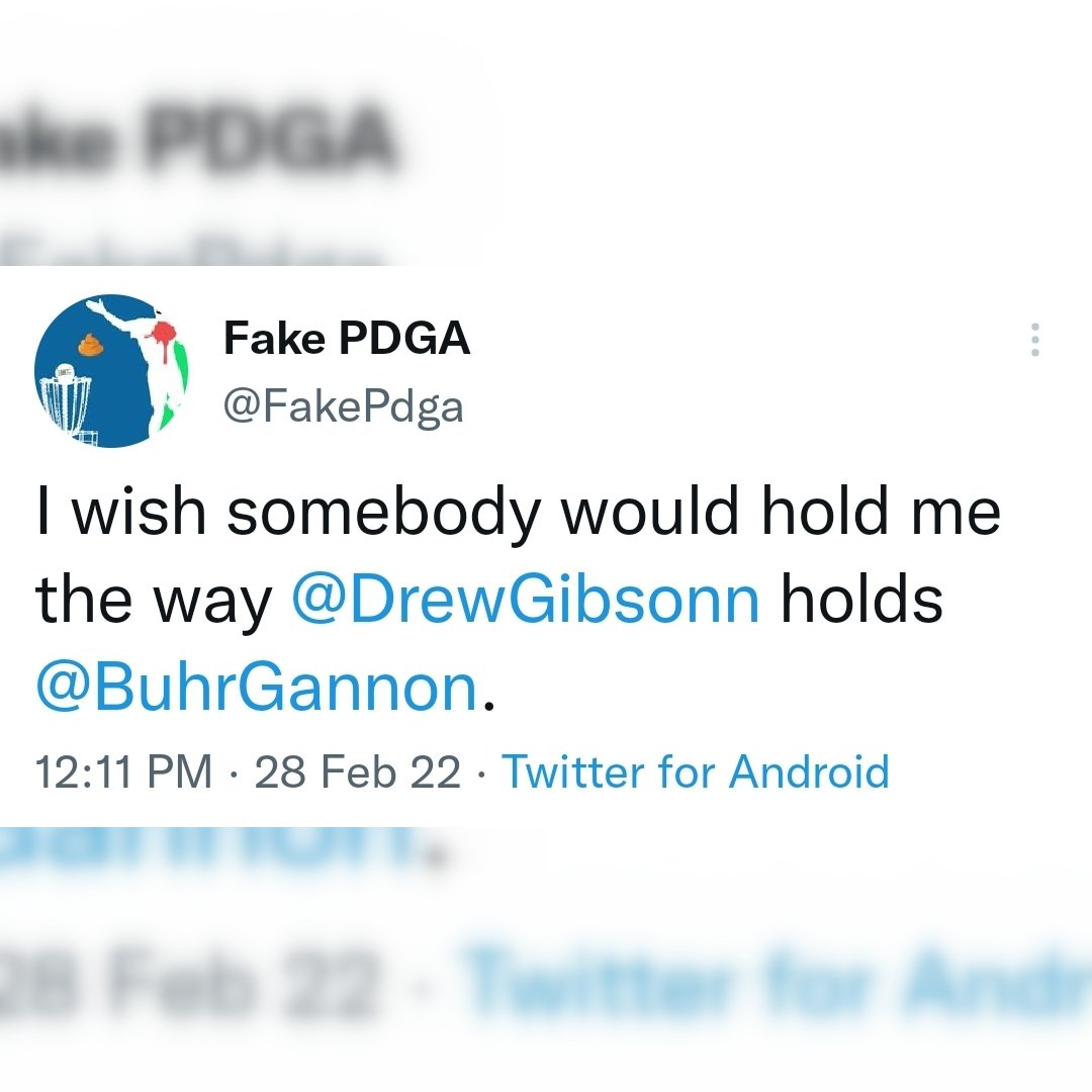 FakePdga's tweet photo. Just...hold it for a long time.

#discgolfhumor #growthesport #DGPT #footfault #memes #pdga #discgolfmemes #discgolf #fakepdga https://t.co/CmfR2AOE4l