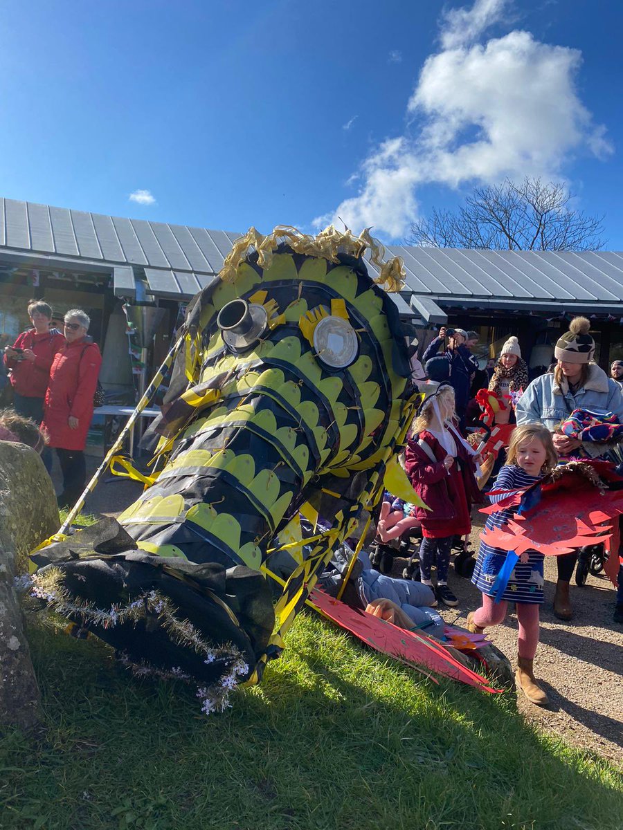 OrielyParc's tweet photo. Wow! What an amazing day!
Thank you to all who came and cheered, danced, waved and joined our #DragonParade
A great community turn out!
#stdavids #pembrokeshire @SambaDoc @theatrbydbychan https://t.co/zmSDu5C75v