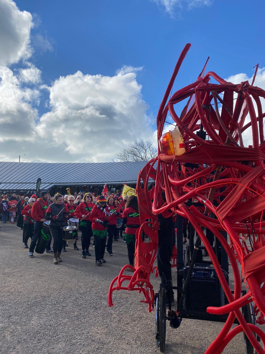 OrielyParc's tweet photo. Wow! What an amazing day!
Thank you to all who came and cheered, danced, waved and joined our #DragonParade
A great community turn out!
#stdavids #pembrokeshire @SambaDoc @theatrbydbychan https://t.co/zmSDu5C75v